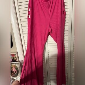 Rue21 Women's Pink Flare Pants